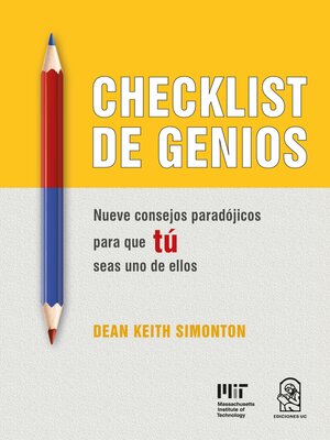 cover image of Checklist de Genios